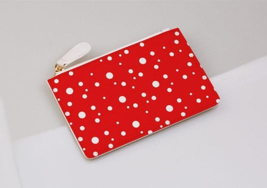 Red Dotty Coin Purse
