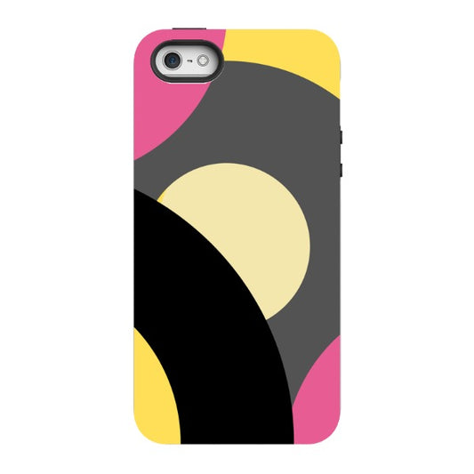 Pink Retro Print iPhone Tough Case
