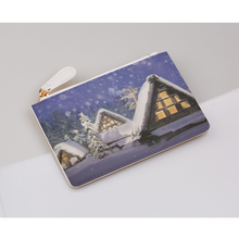 Load image into Gallery viewer, Winter Scene Coin Purse