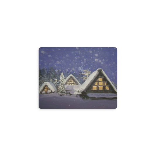 Winter Scene Mouse Mat